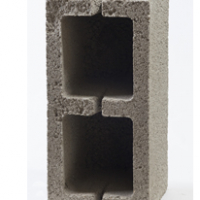 Блок стеновой отсев щебня 390х190х190 2‐х пустотный