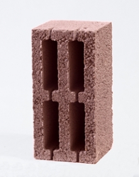 Блок стеновой керамзитовый 390х190х190 4‐х пустотный