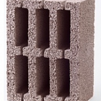 Блок стеновой керамзитобетонный 390х190х290