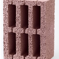 Блок стеновой керамзитовый 390х190х290