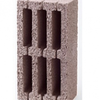 Блок стеновой керамзитобетонный 390х190х250